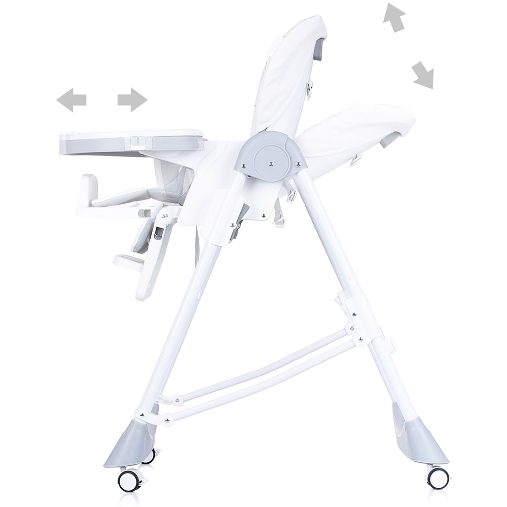 Scaun de masă Chipolino Bambino Glacier, Piele Ecologică - imagine 4