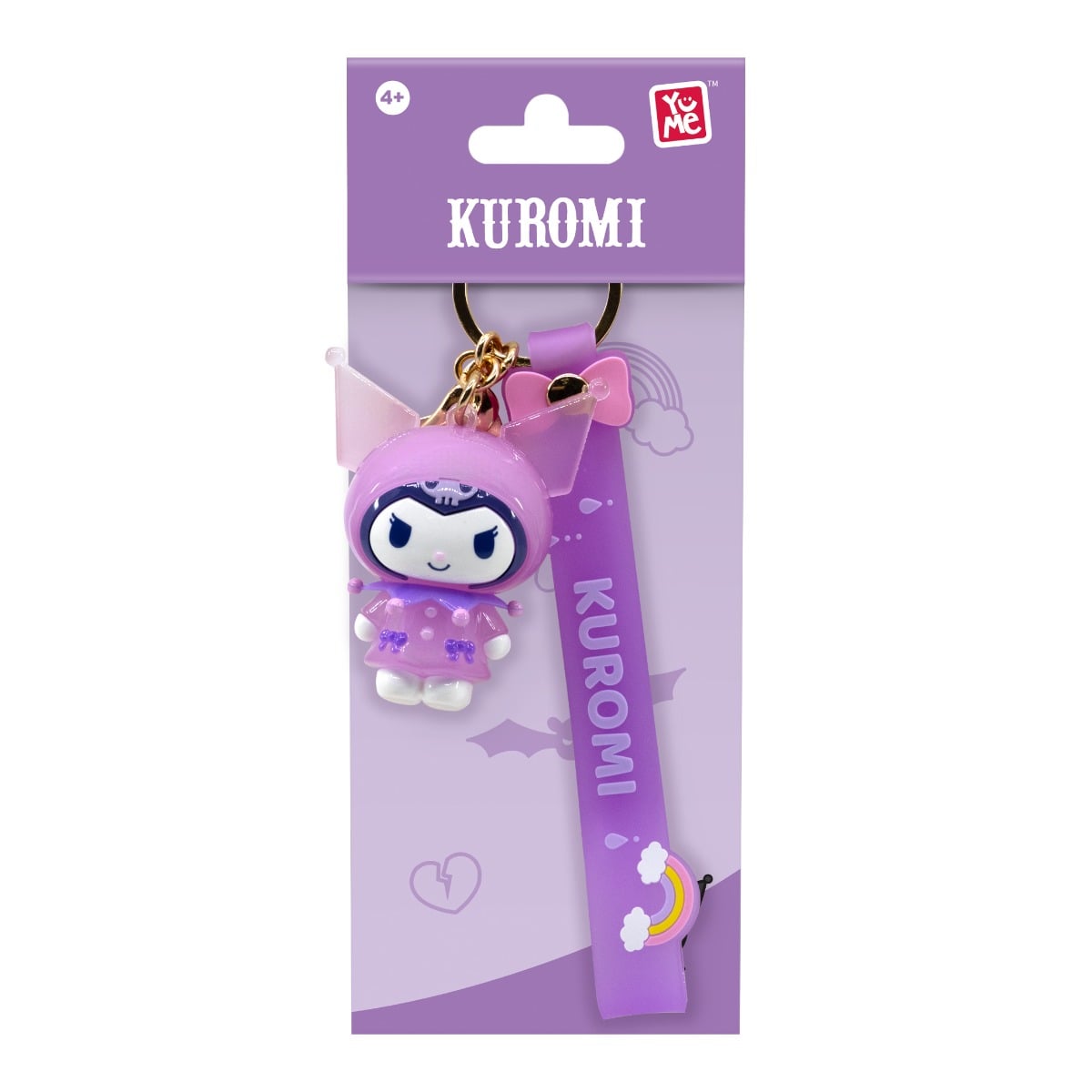 Breloc și Cureă Yume Kuromi Seria Raincoat