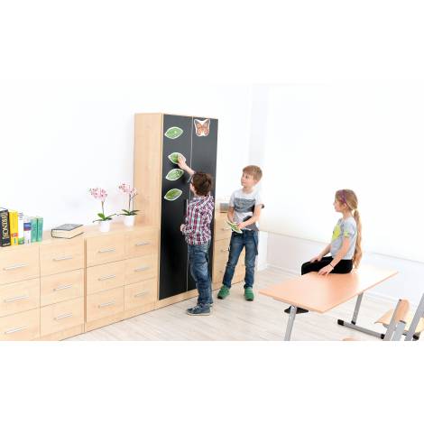 Set 2 Usi Tabla Magnetica Neagra Moje Bambino - imagine 3