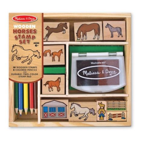 Set stampile Caluti Melissa & Doug - Creativitate Sigura