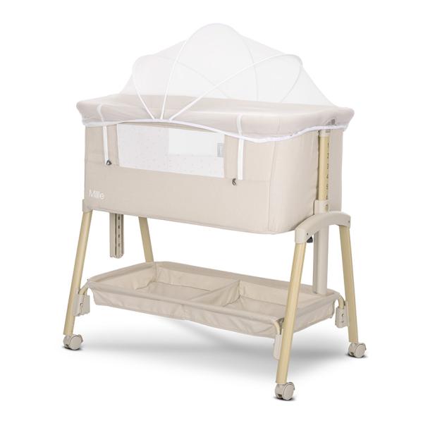 Patut co-sleeper Lorelli Millie - 7 niveluri reglabile - imagine 2