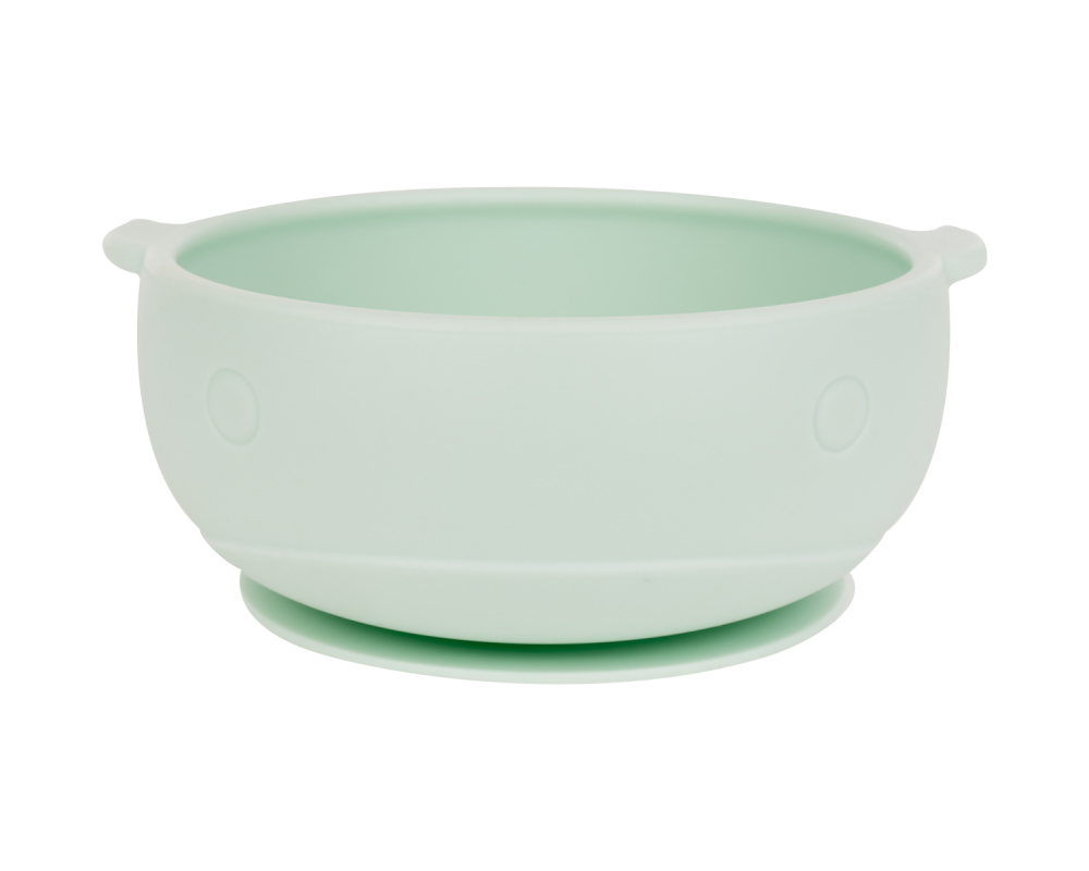 Castron Silicon KikkaBoo Whale cu Ventuza