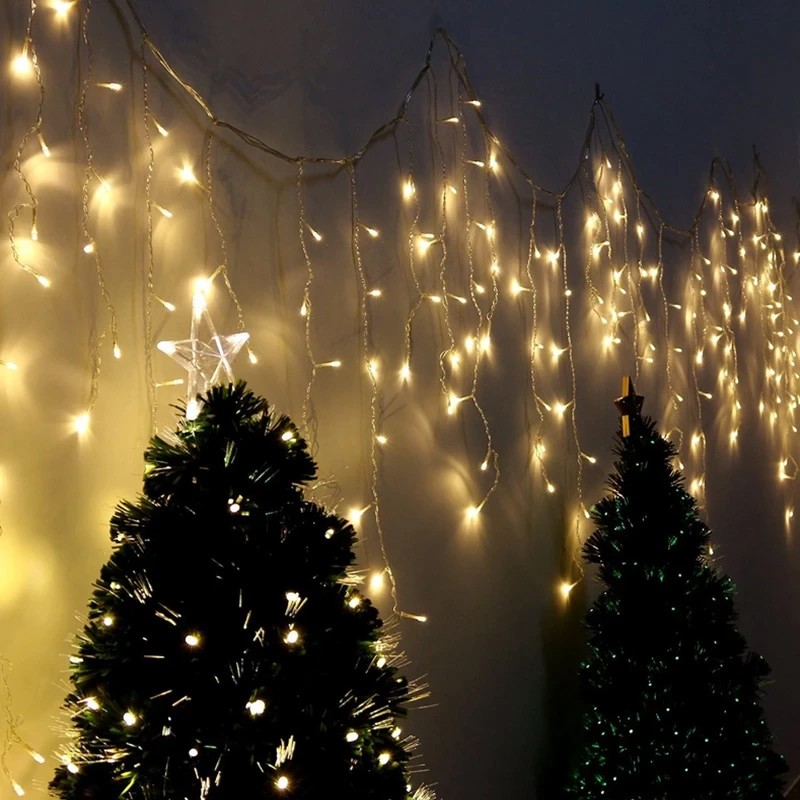 Home Perdea LED 200 Lumi Alb Cald - Decor Magic Copii - imagine 3