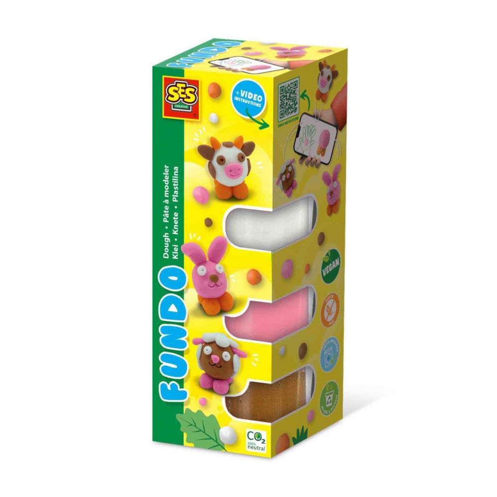 Plastilina Luminoasă Animale Fermă | Ses Creative