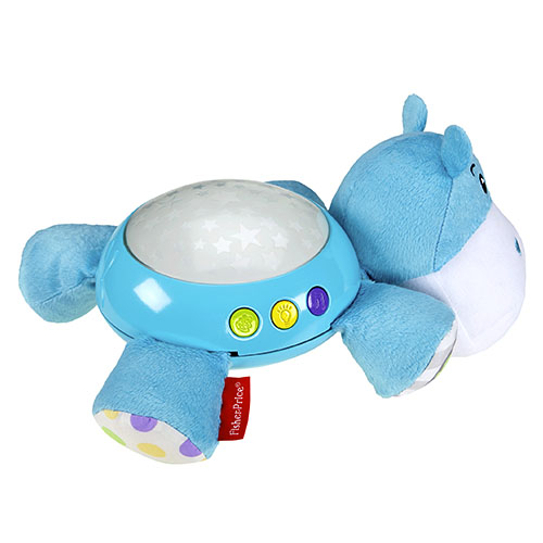 Lampa de veghe Fisher Price Hipopotam Albastru - imagine 4