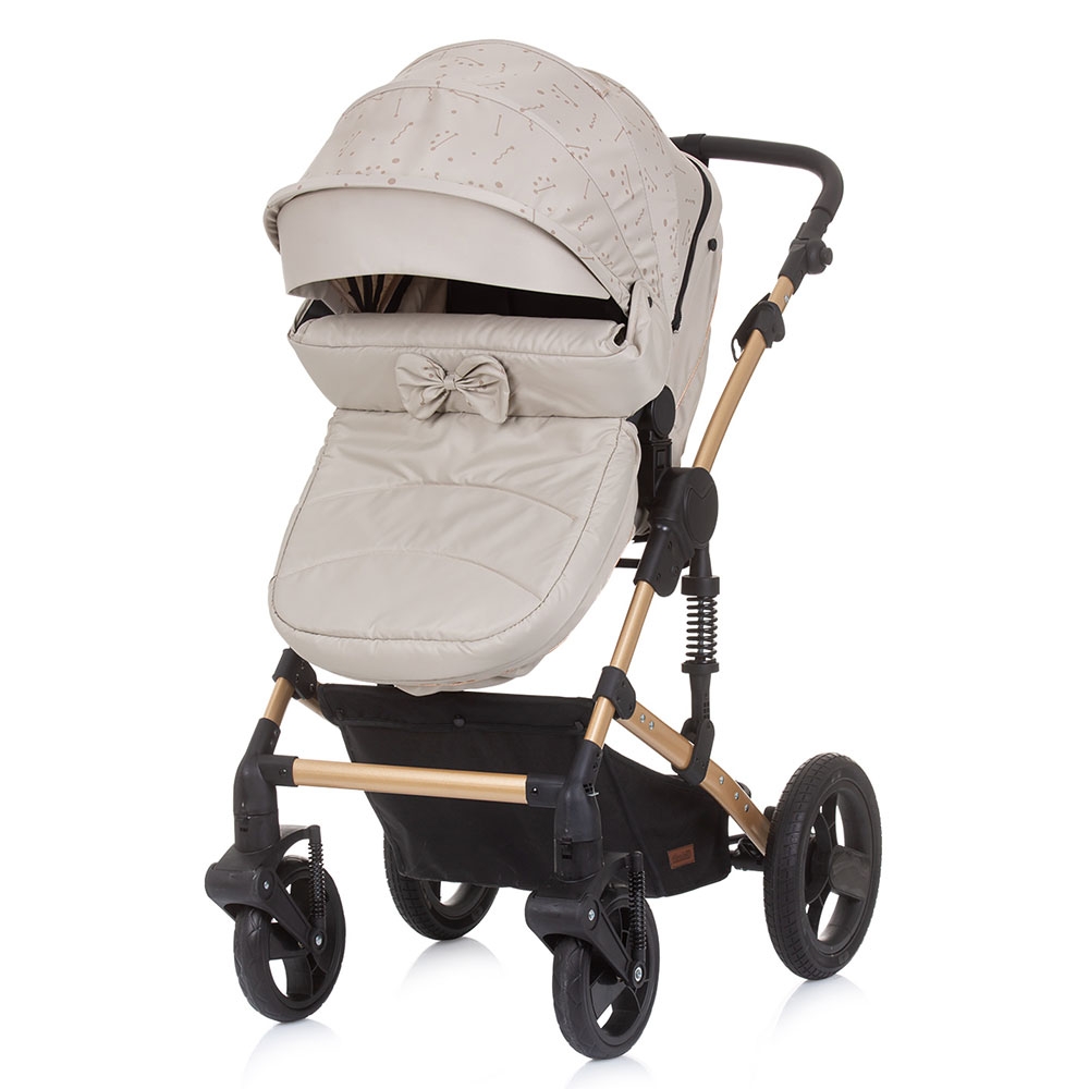 Carucior Chipolino Camea 2 in 1, Sand, 0-15kg - imagine 3