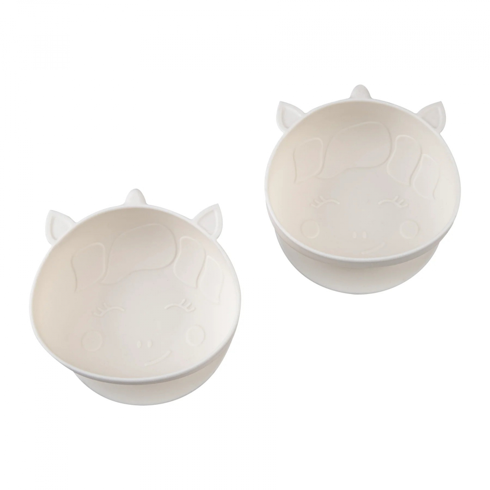 Set 2 castronele Melii Unicorn cu ventuza - imagine 6