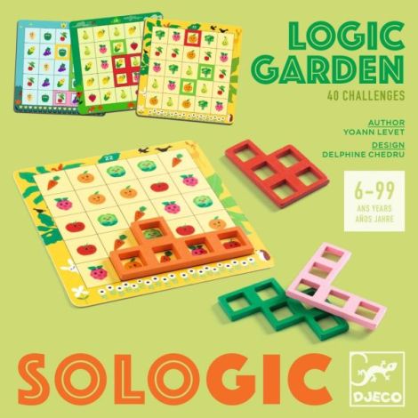 Joc de Logica Logic Garden Djeco | Dezvoltă Gândirea - imagine 4