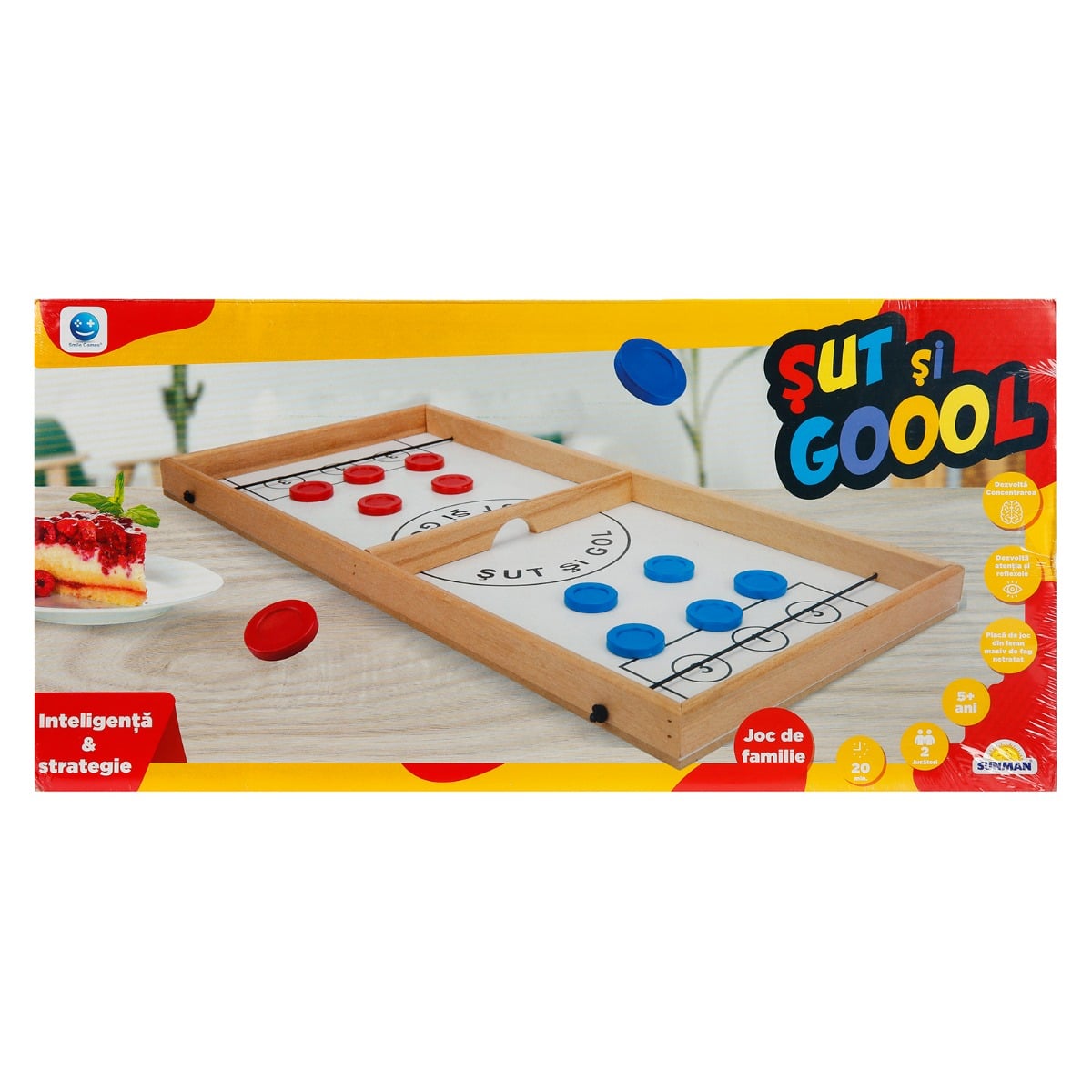 Joc Șut și Gol, Smile Games | Joc Sportiv