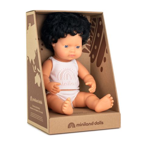 Păpușă Educativă Miniland 38 cm Băiat - imagine 3