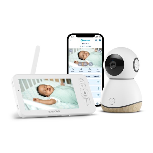 Monitor Bebe Maxi-Cosi See Pro White - Veghează Non-Stop - imagine 11