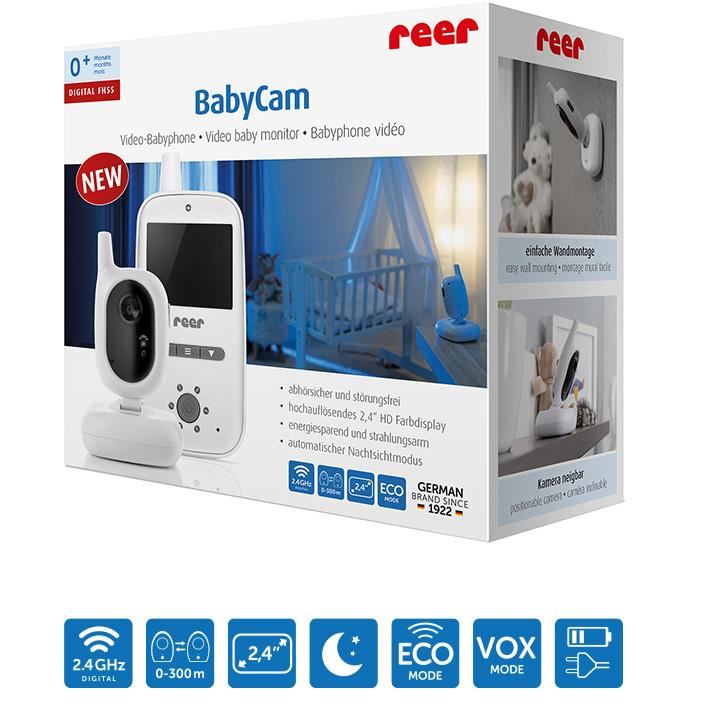 Video Monitor Digital Reer BabyCam 80420 - Securitate - imagine 3