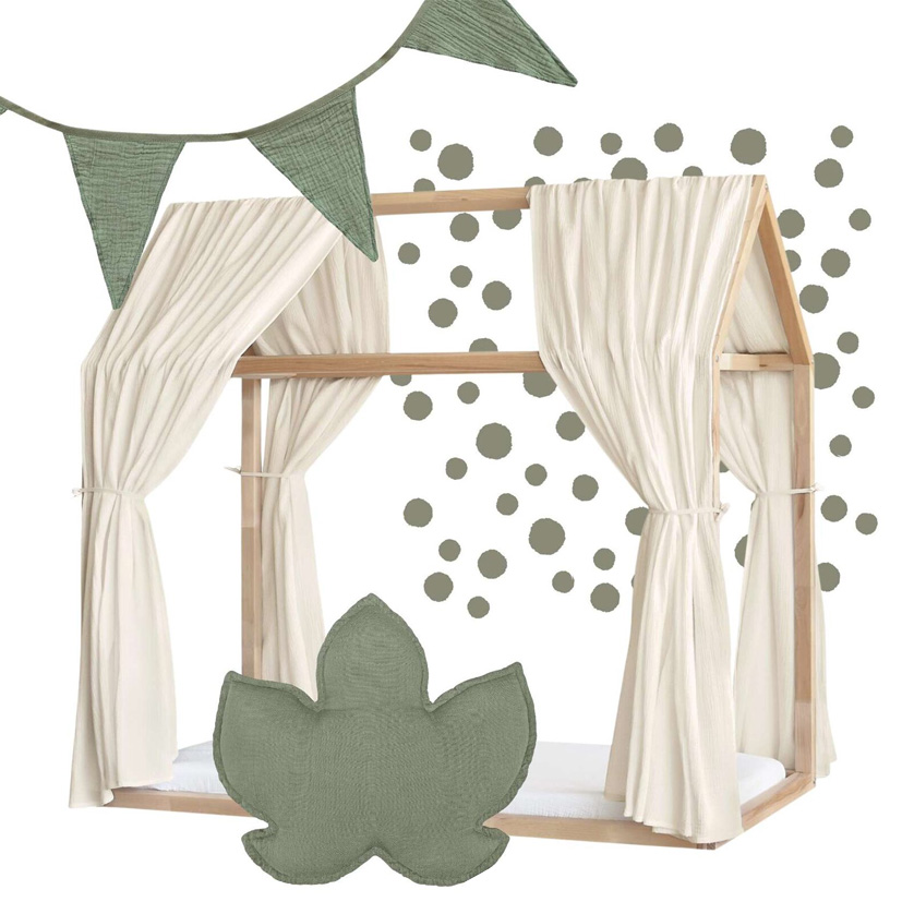 Set Decor Little Amy Verde - Magie în Camera Copilului - imagine 6