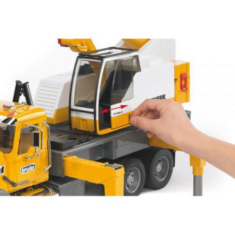Camion Mack Granite Bruder cu Macara Liebherr - imagine 4