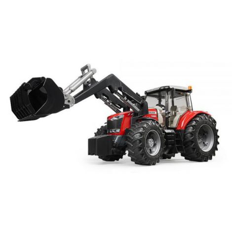 Bruder Tractor Massey Ferguson 7624 cu Încărcator Frontal - imagine 3