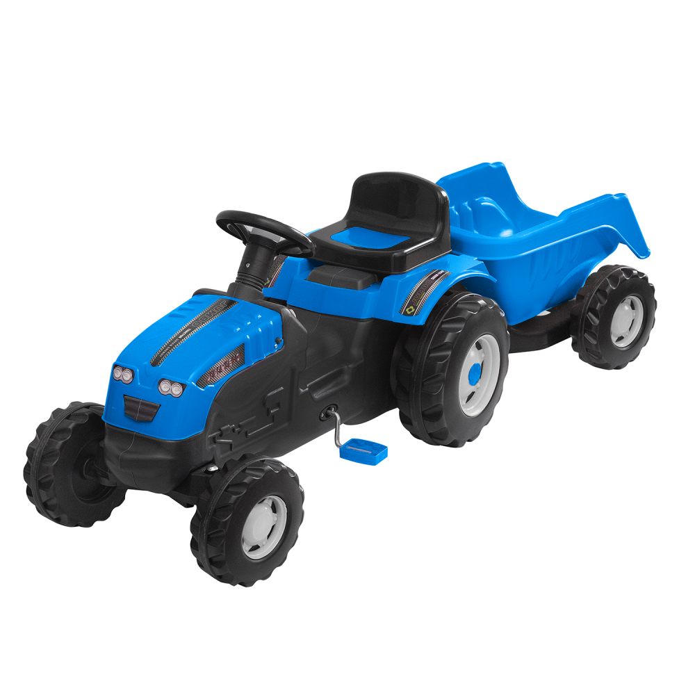 Tractor cu Pedale Jumbo Blue | Guclu Toys