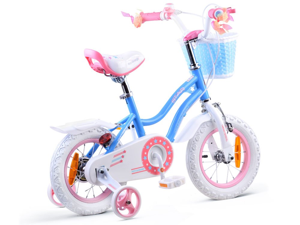 Royal Baby StarGirl - Bicicleta 12" Albastru - imagine 6