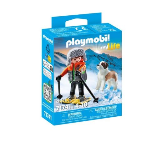 Playmobil Drumet cu Caine Saint Bernard - Aventură - imagine 2
