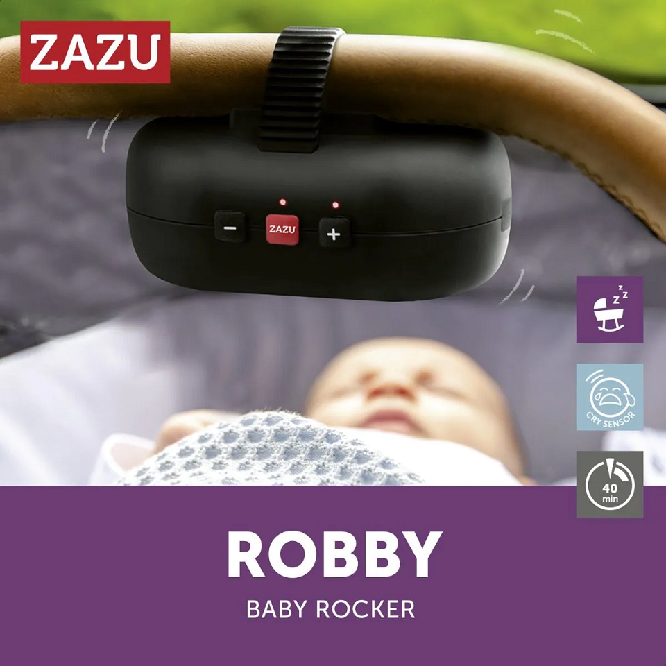 Zazu Kids Baby Rocker Robby cu Senzor - imagine 6