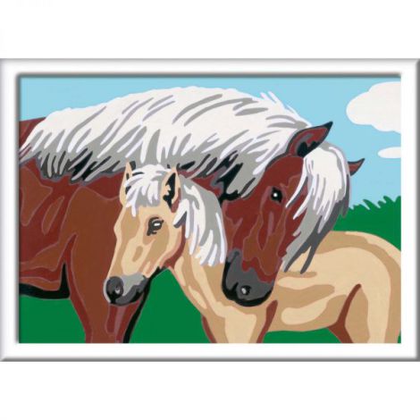 Ravensburger Creart - Pictura Calut si Manz - imagine 2