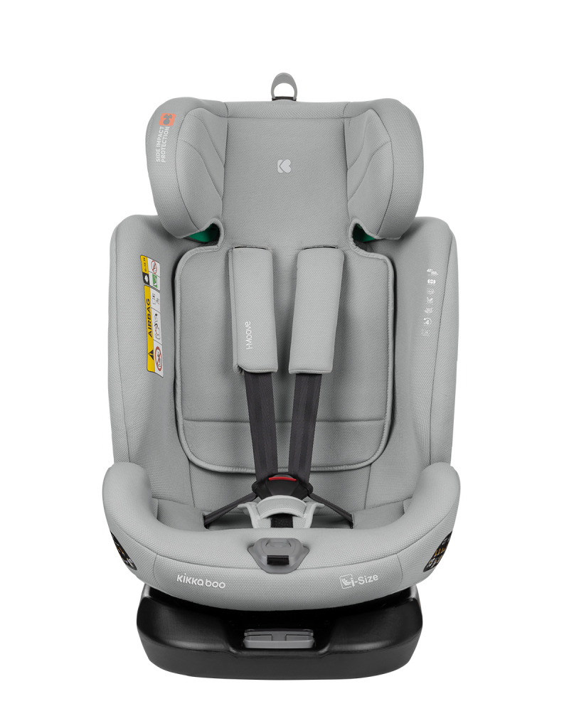 Scaun Auto Kikkaboo i-Moove Light Grey, 40-150 cm - imagine 4