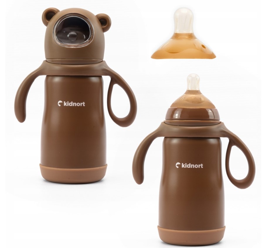 Kidnort Termos Biberon 270ml Izolare 10h - imagine 3
