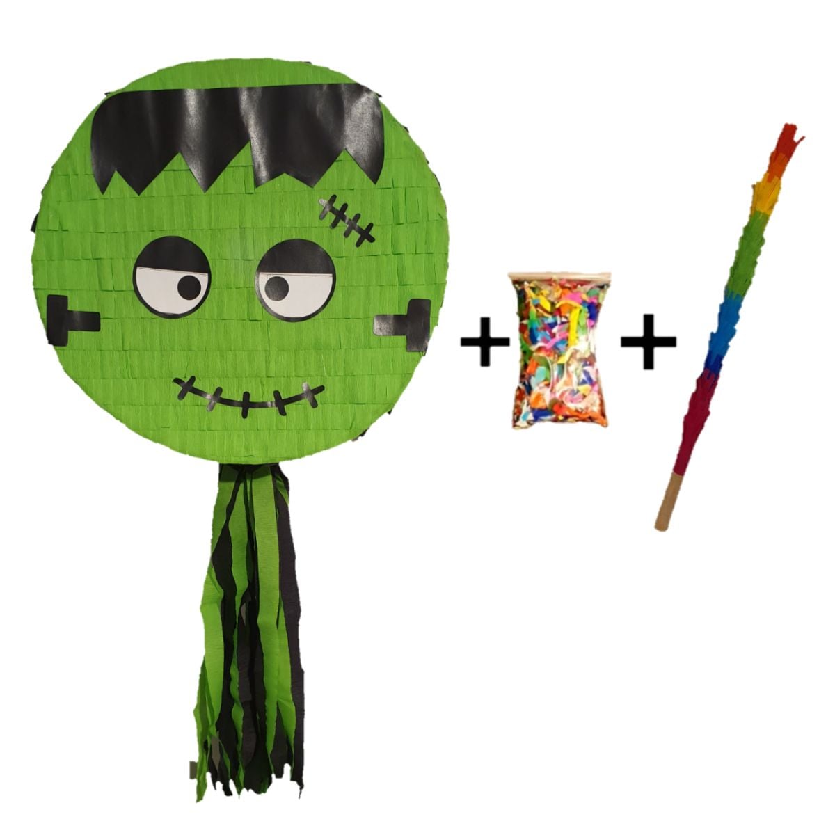 Pinata Frankie PinaStar cu Bat si Confetti