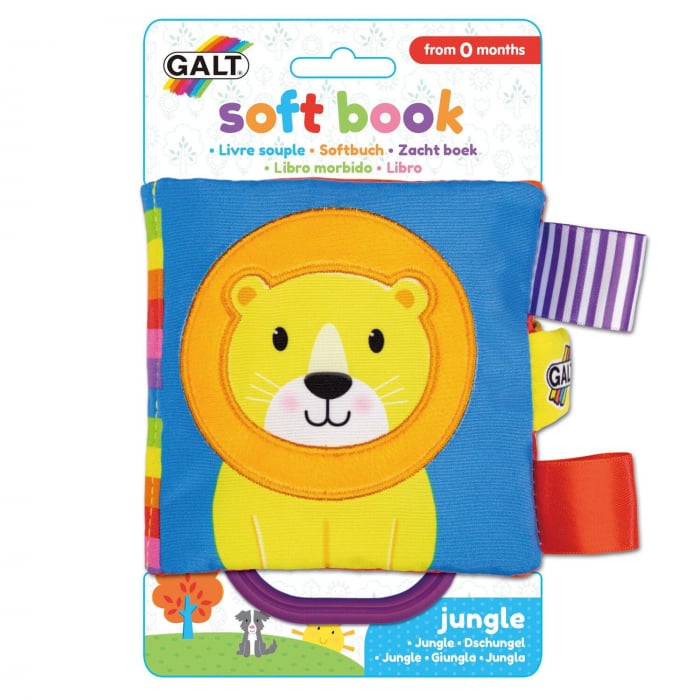 Carticica moale In Jungla Galt - Educativ