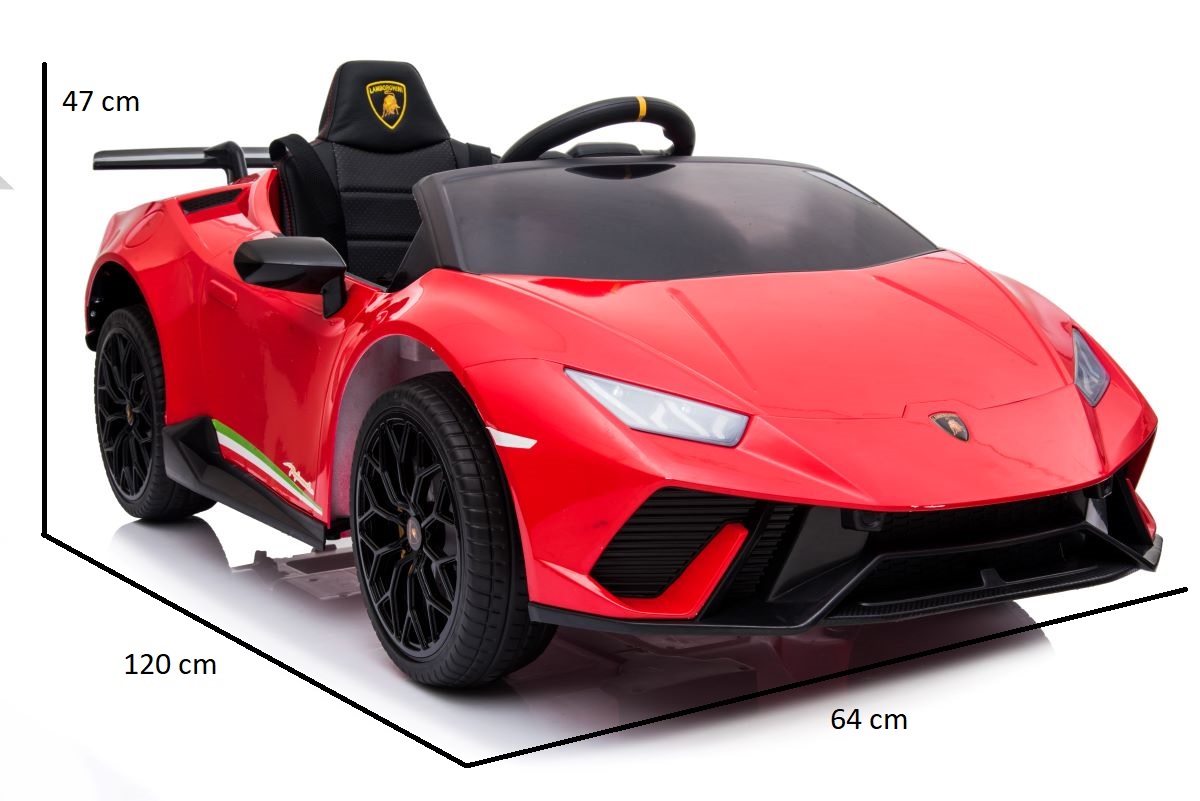 Masinuta Lamborghini Huracan 4x4 12V - Rosu - imagine 4