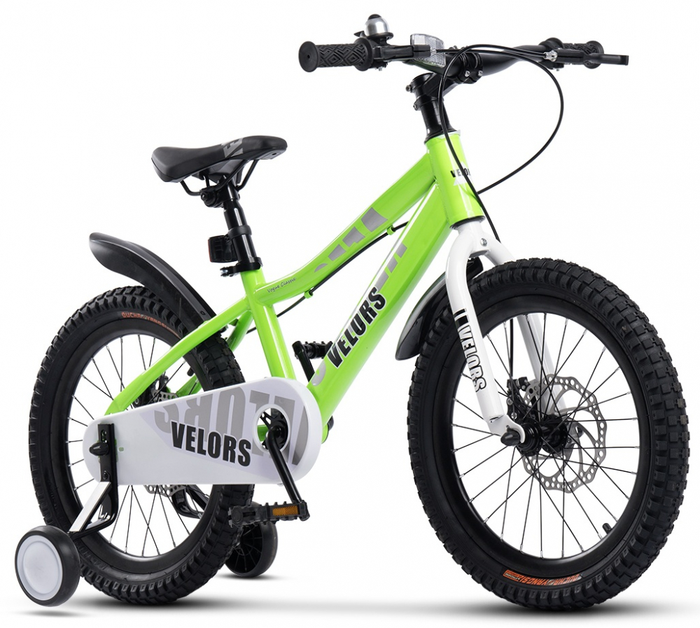 Bicicleta Velors 18" Copii 5-7 Ani Verde - imagine 9