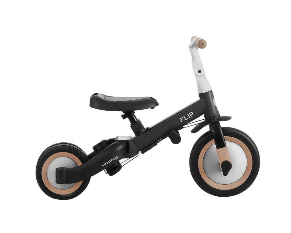Tricicleta KikkaBoo Flip 5-in-1, Neagră - imagine 10