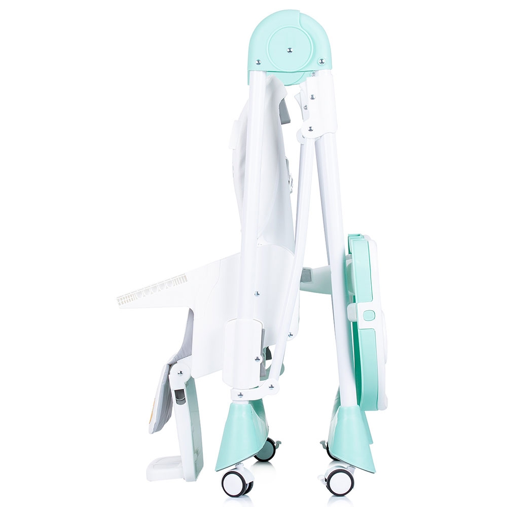 Scaun de masa Chipolino Bambino Aloe, Piele Ecologica - imagine 5