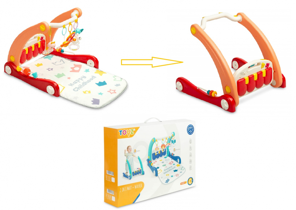 Antepremergator 2in1 Toyz Pink | Sunete și Joacă - imagine 10