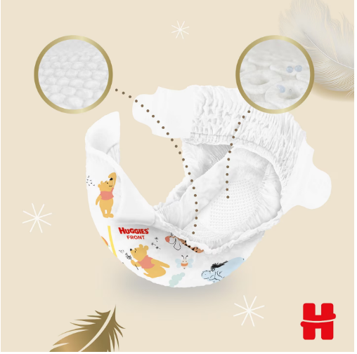 Scutece Huggies Extra Care 1, 2-5 kg, 168 buc - imagine 5