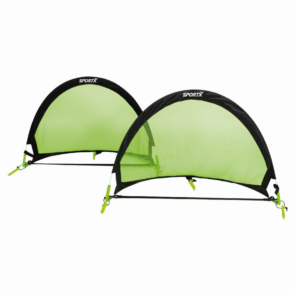 Set 2 Porti Fotbal Pliabile SportX pentru Copii