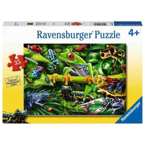 Puzzle Broscute 35 Piese Ravensburger | Calitate Garantata - imagine 2