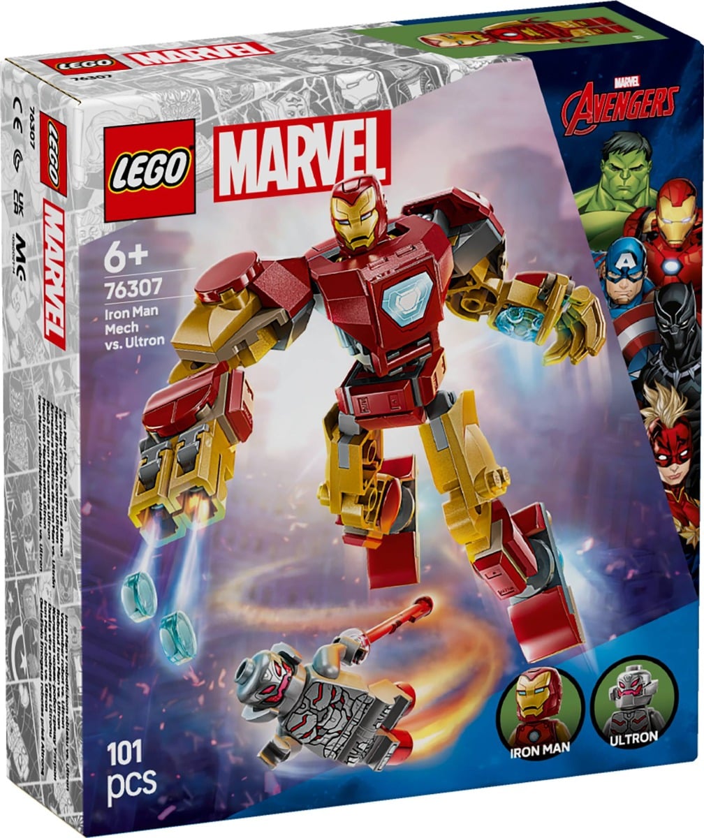LEGO 76307 Iron Man vs. Ultron Set Constructie