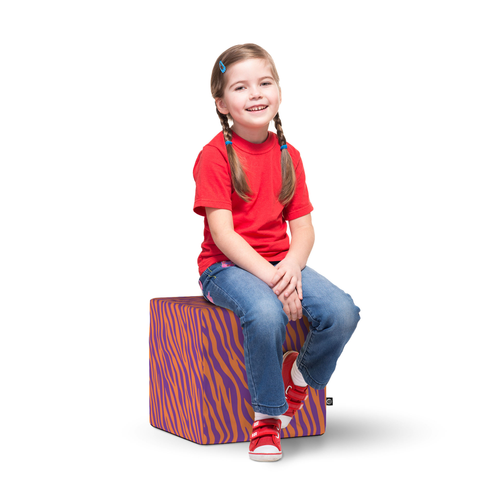Taburet Updeco Zebra Purple - Confort
