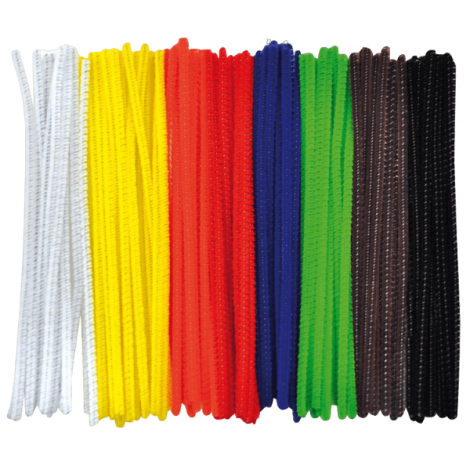 Set 100 Buc Sarmi Plusate Playbox pentru Creativitate