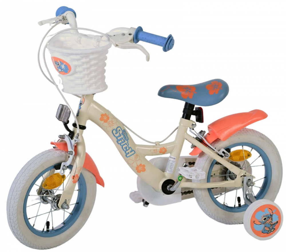 Bicicleta EL Disney Stitch 12 inch - Reglabilă - imagine 4