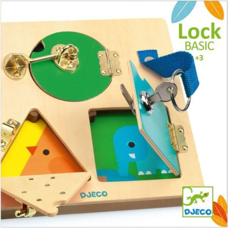 Joc educativ Lock Basic Djeco - Dezvoltare - imagine 2