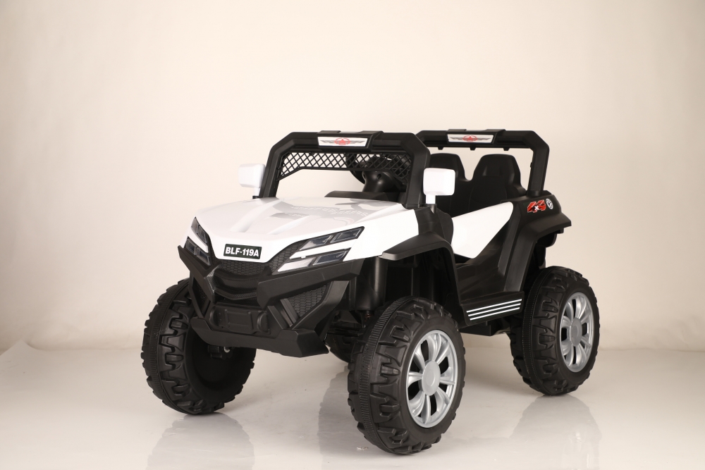 Nichiduta Jeep Jumbo 4x4 White 140W - imagine 2