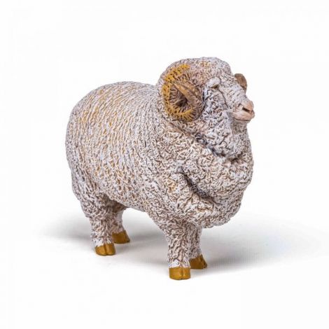 Papo Berbec Merinos - Figurină Realistă - imagine 5