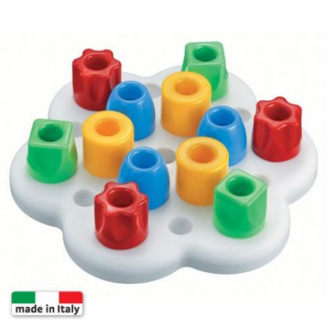 Quercetti Chunky Peggy 12 - Joc Educativ 1-4 Ani