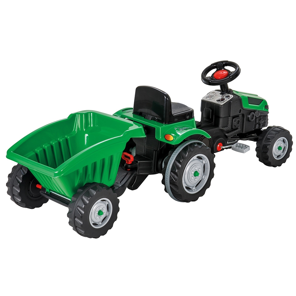 Tractor Pilsan cu Remorca pentru Copii