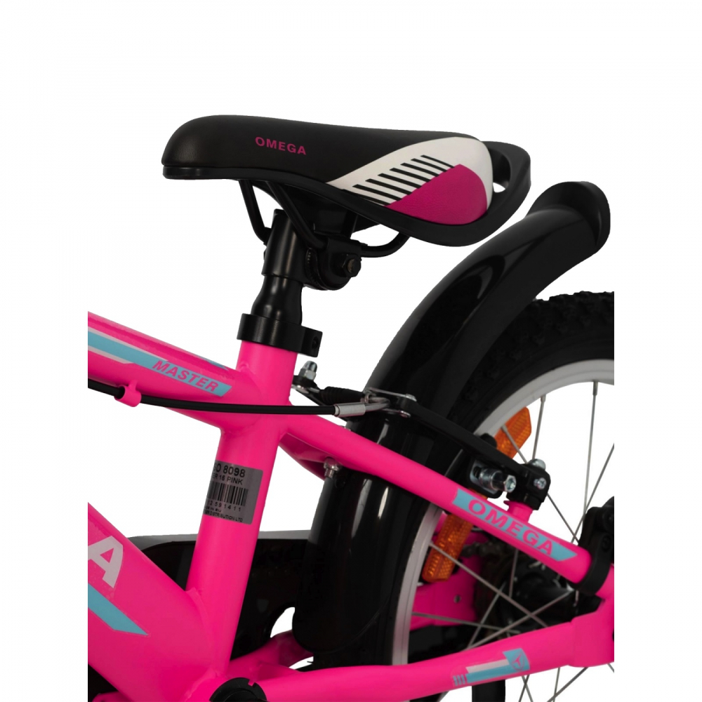 Bicicleta Omega Master 16" Roz, 4-6 Ani - imagine 3