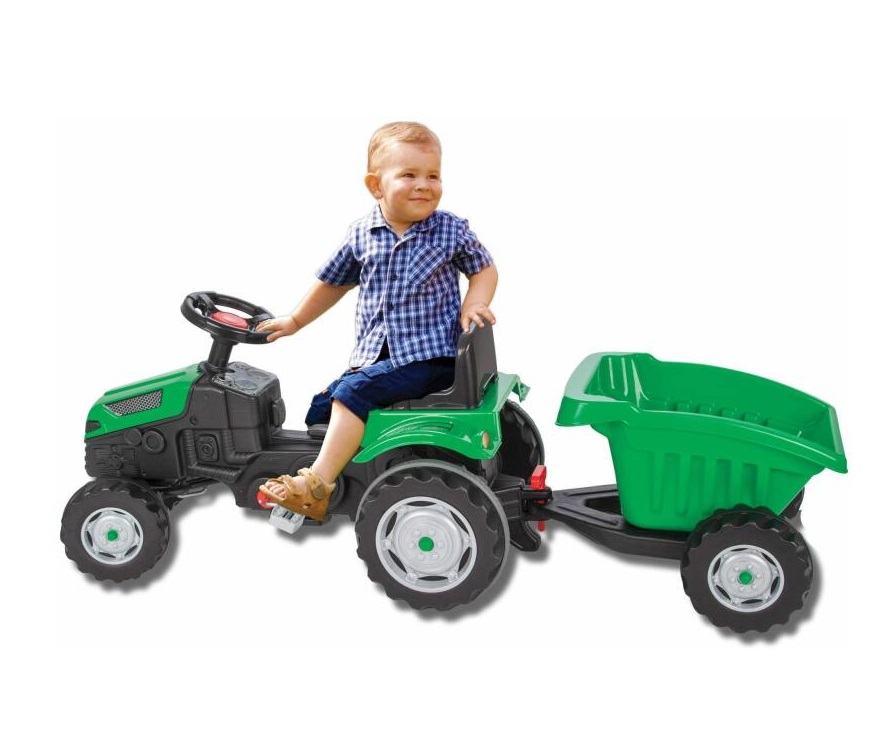 Tractor Pilsan Active cu Remorca, Pedale - imagine 2