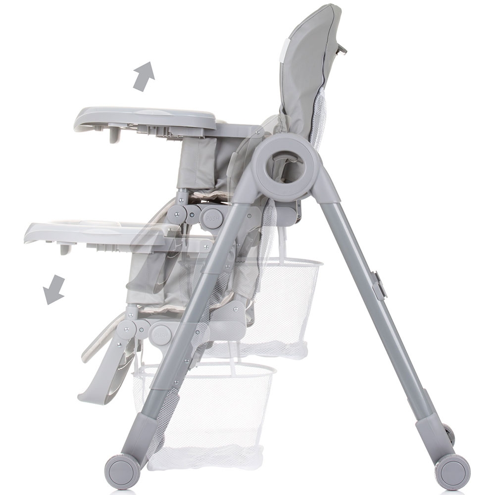 Scaun masa Chipolino Master Chef Grey - imagine 3