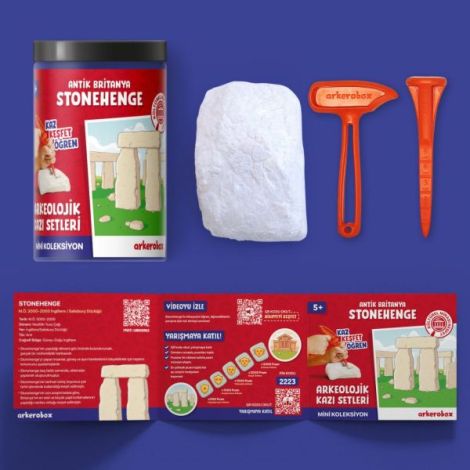 Arkerobox Set Arheologic Stonehenge | Jucărie Educativă - imagine 4