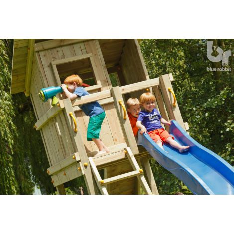 Spațiu Joacă Beach Hut BlueRabbit cu Tobogan și Leagăn - imagine 6